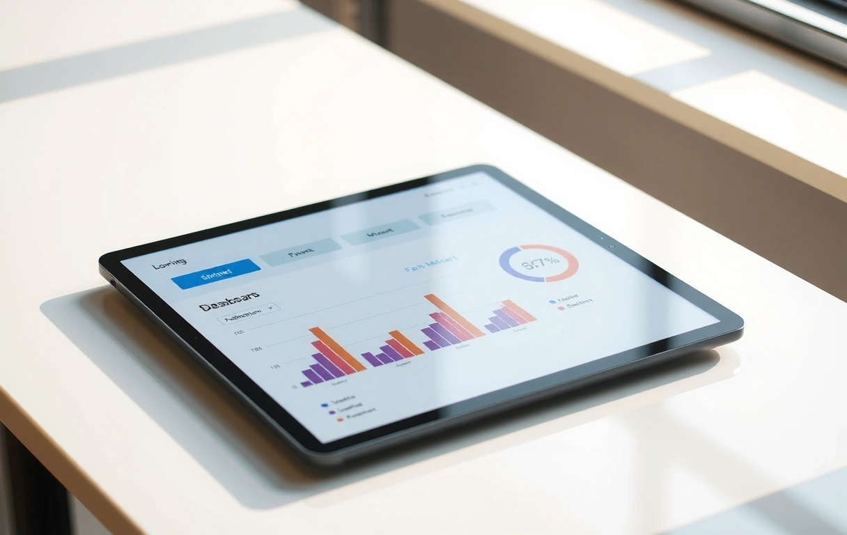 Data dashboard visualization